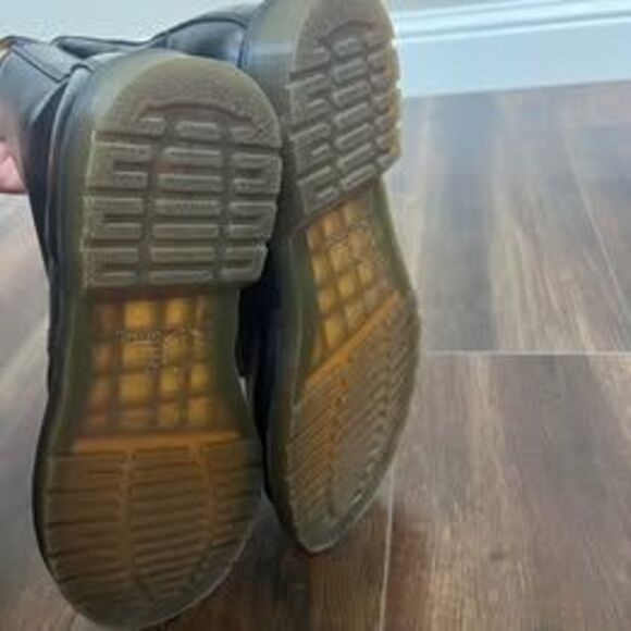 Dr. Martens Black Leather Boots - Picture 9 of 10